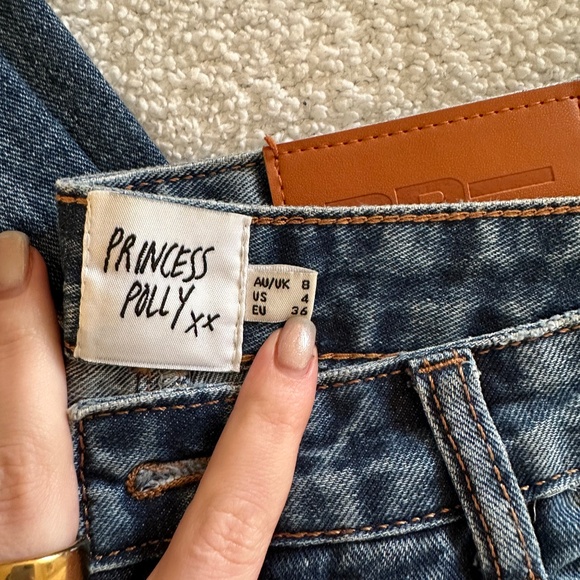 Princess Polly Wide Leg Jeans - Picture 2 of 4